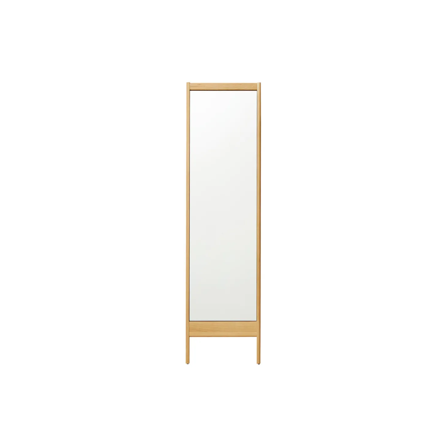 A Line Mirror, oak