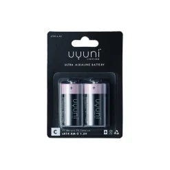 Alkaline Batteries C 2 pcs