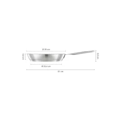 All Steel Pure stegepande Ø 28 cm