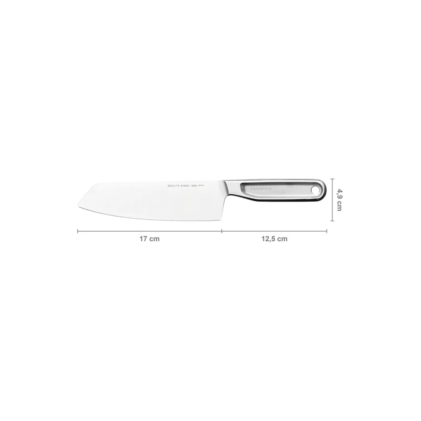 All Steel santokukniv