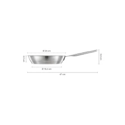 All Steel stegepande Ø 24 cm