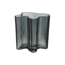 Alvar Aalto vase 20 cm, mørk grå