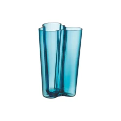 Alvar Aalto vase 25 cm, turkis