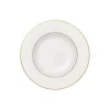 Anmut Gold Dyb Tallerken Ø 24 cm, hvid/guld