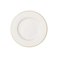 Anmut Gold Frokosttallerken Ø 22 cm, hvid/guld