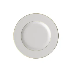 Anmut Gold Middagstallerken Ø 28 cm, hvid/guld
