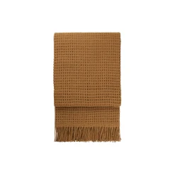 Basket plaid, camel