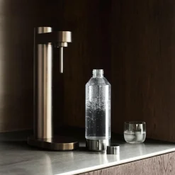 Brus flaske til kulsyremaskine, clear/steel