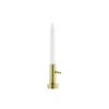 Candle Holder Single #1, messing