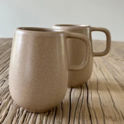 CAPRI Kaffekop, mat taupe