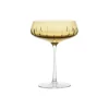 Champagne Coupe Single Cut, amber