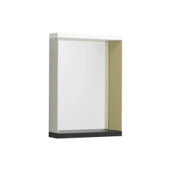 Colour Frame Mirror Small, neutral
