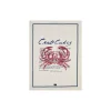 Crab Cakes-viskestykke i økologisk bomuldstwill, white/blue