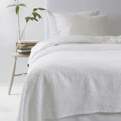 Dani sengetæppe, white