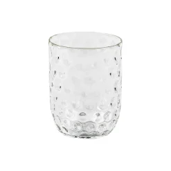 Danish Summer Small Drops Tumbler, clear
