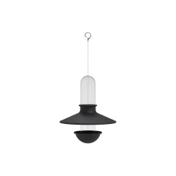 De Luxe fuglefoderautomat, black
