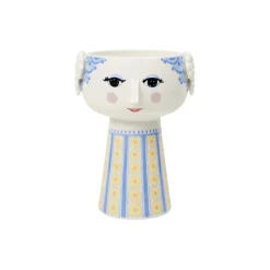 Eva vase 18,5 cm, blå