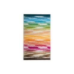 Fiametta håndklæde, 100 multi colour