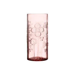 Flora vase, salmon pink