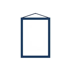 Frame, petrol blue
