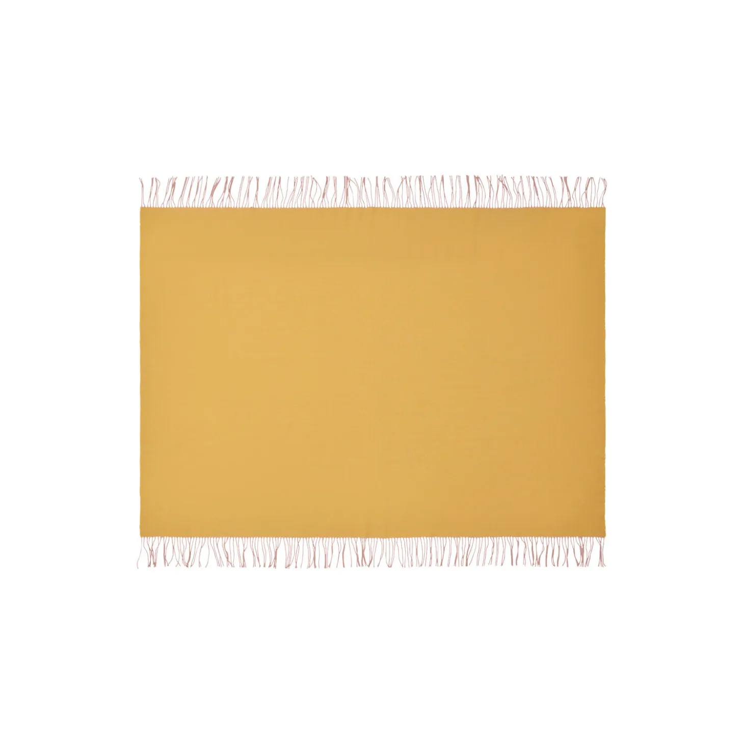 Franja plaid, 01233 pink-yellow