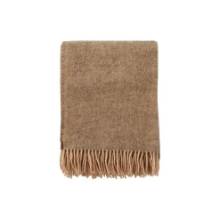 Gotland uld plaid, beige