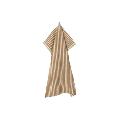 Hale Tea Towel, golden brown/silver fern