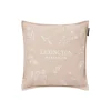 Herbarium Linen/Cotton Cushion Cover, beige/white