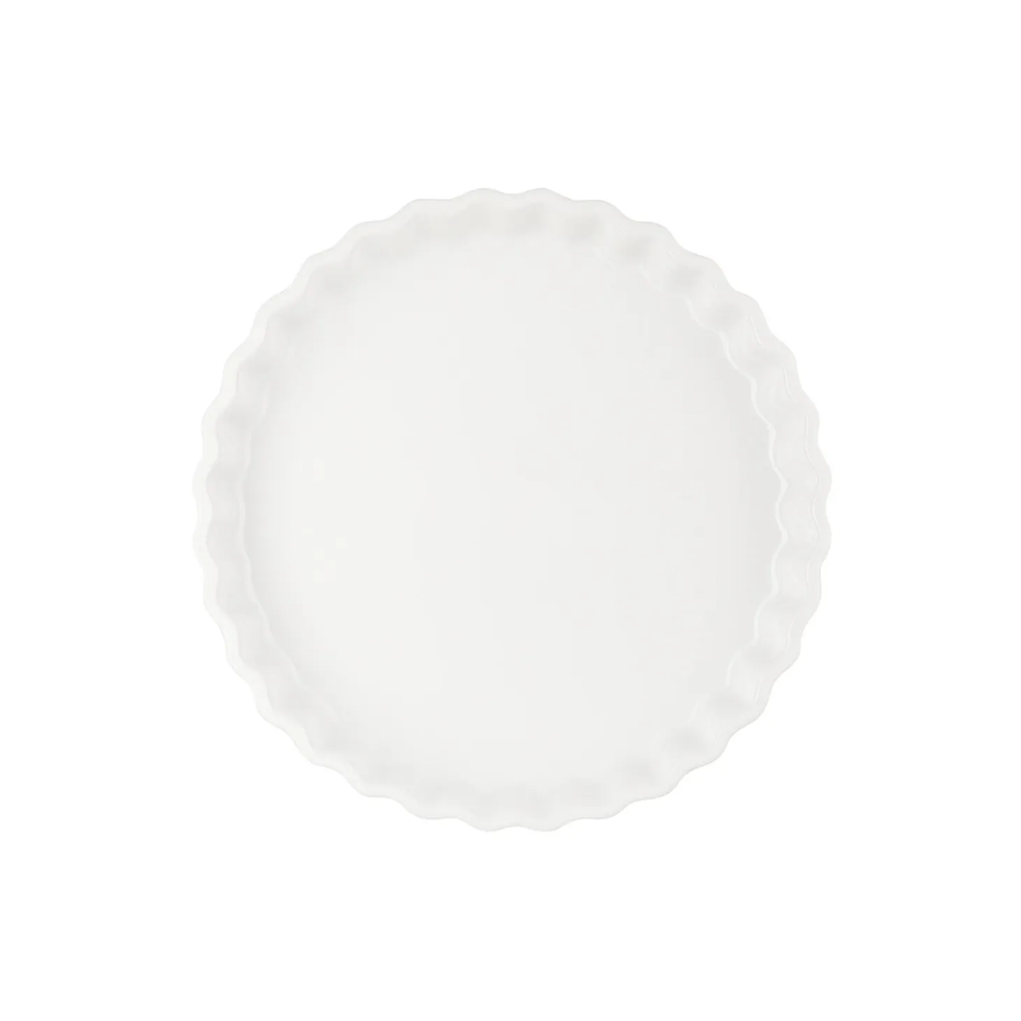 Heritage tærtefad, white