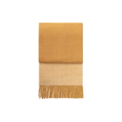 Horizon plaid, yellow ocher