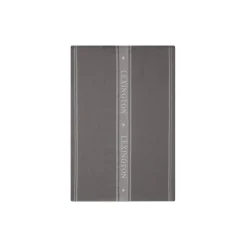 Icons Cotton Jacquard Star Kitchen Towel, gray/white