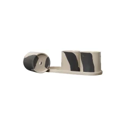 Inlay Herb Pots, sand/brown