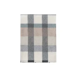 Intersection plaid, green/white/grey