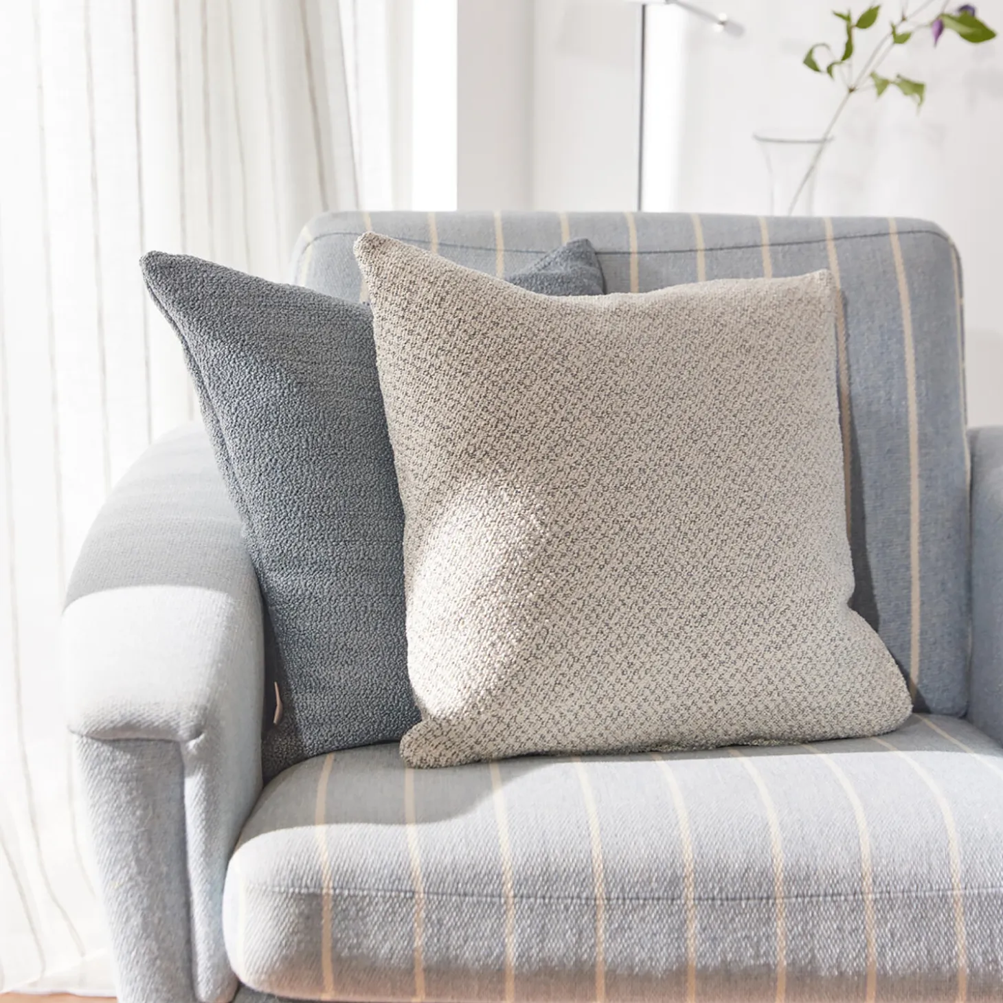 Jazz pude, light blue