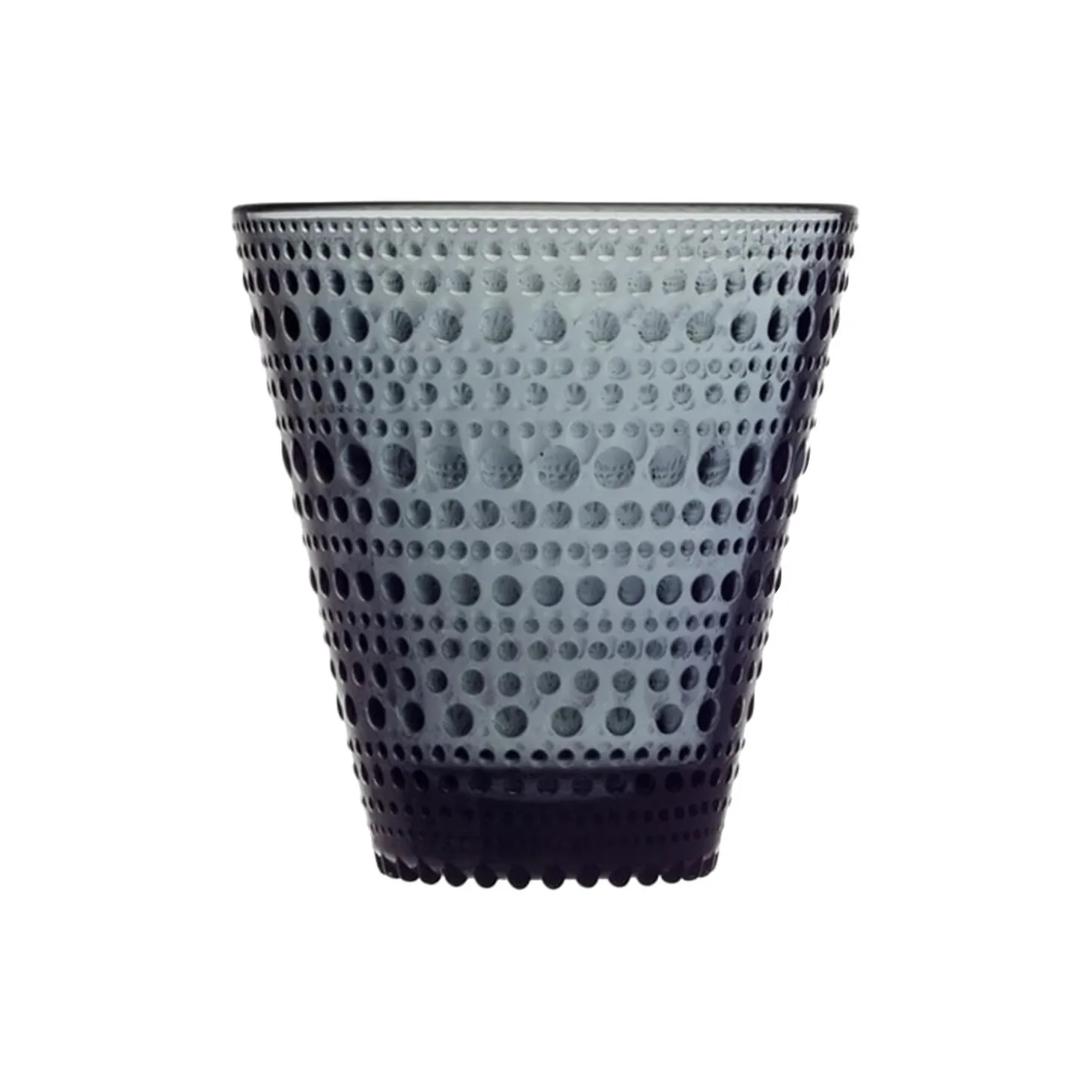 Kastehelmi drikkeglas 2 stk., dark grey