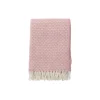 Knut Uld plaid, pink