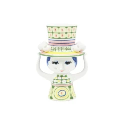 Lady with Hat vase, grøn