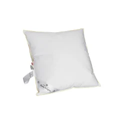 3-lags hovedpude med satin panel, 60x63 cm