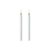 LED Christmas Tree Taper Candles 2 pcs
