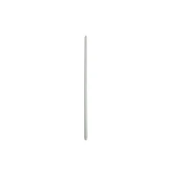 LED tall taper candle, dusty green