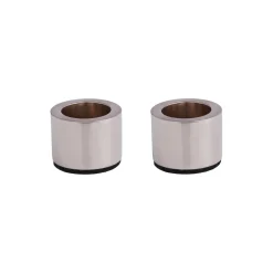 Light Candleholder 2 pcs, chrome