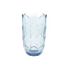Lily vase, blue iris