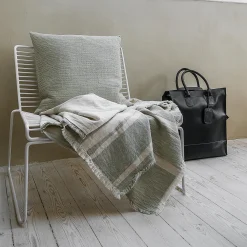 Lyme Grass plaid, green