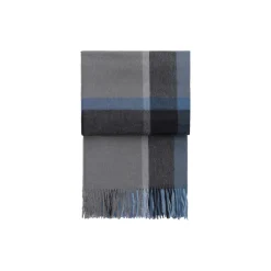 Manhattan plaid, steel blue/dusty ocean