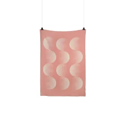 MOON Throw, rosy sky