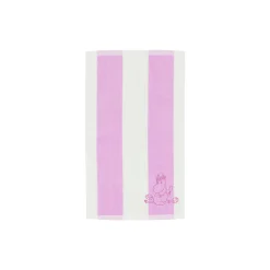 Mumi Muslinger håndklæde 30x50 cm, pinkstribet