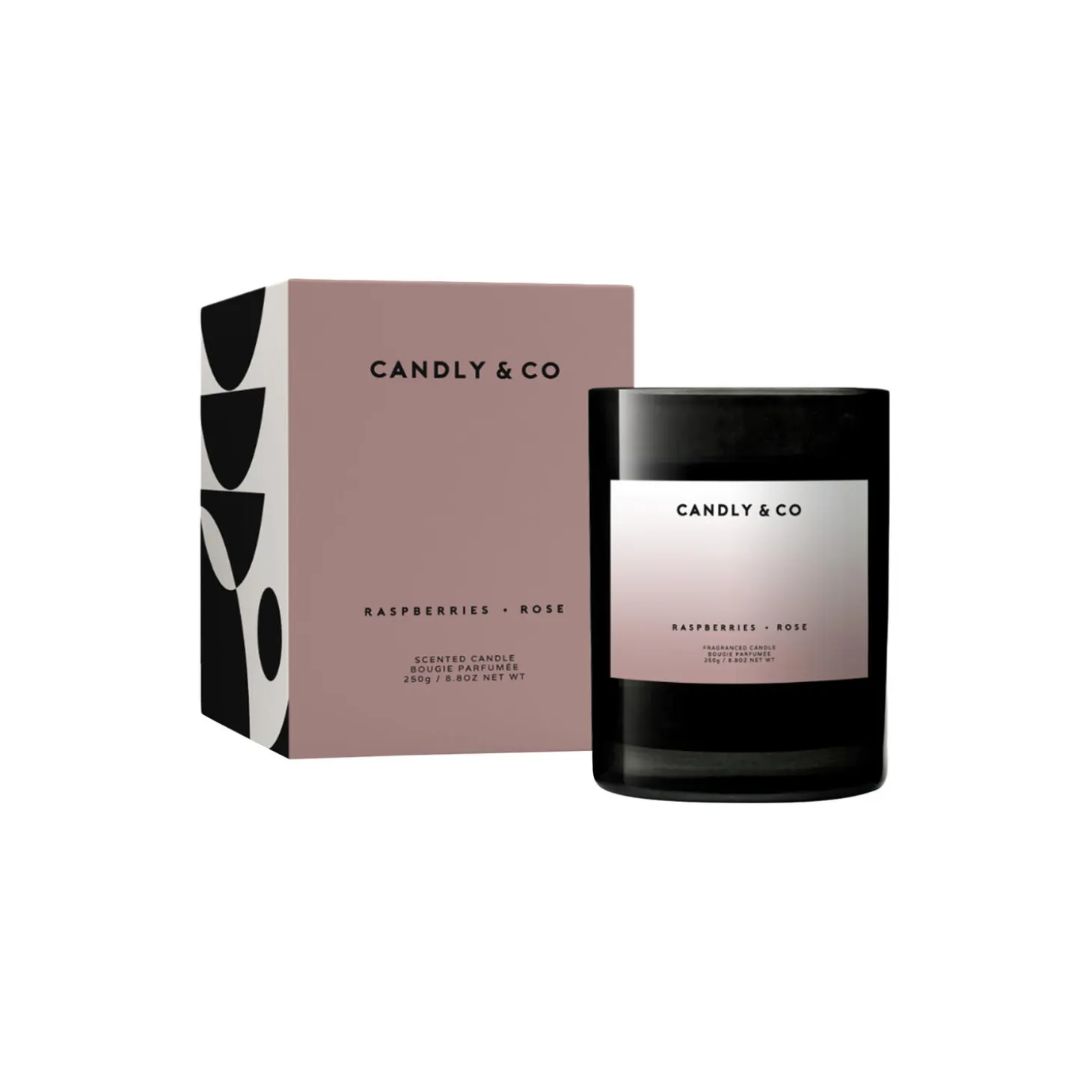 No. 7 Candle, Raspberries/Rose