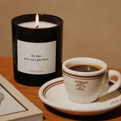 No. 8 Candle, To me, you are perfect