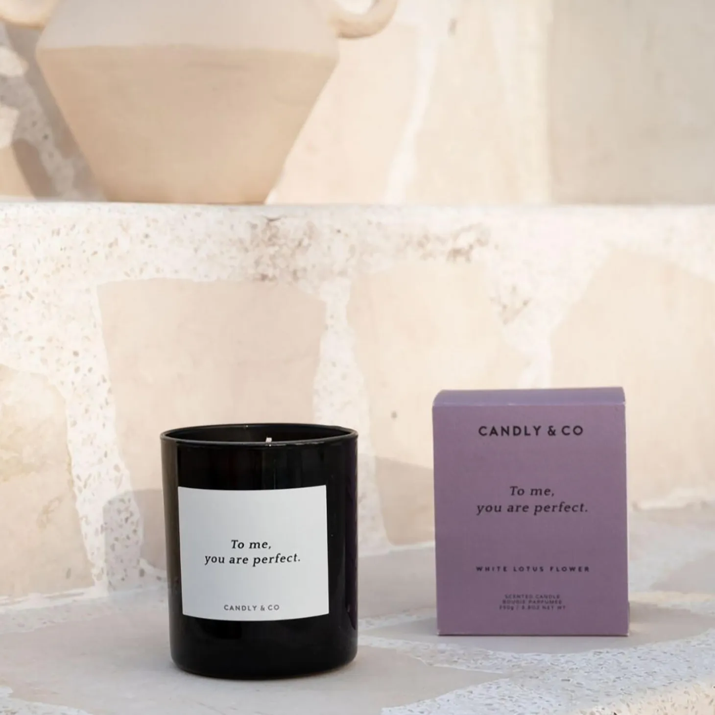No. 8 Candle, To me, you are perfect