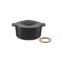 Norden støbejernsgryde 6 L, black